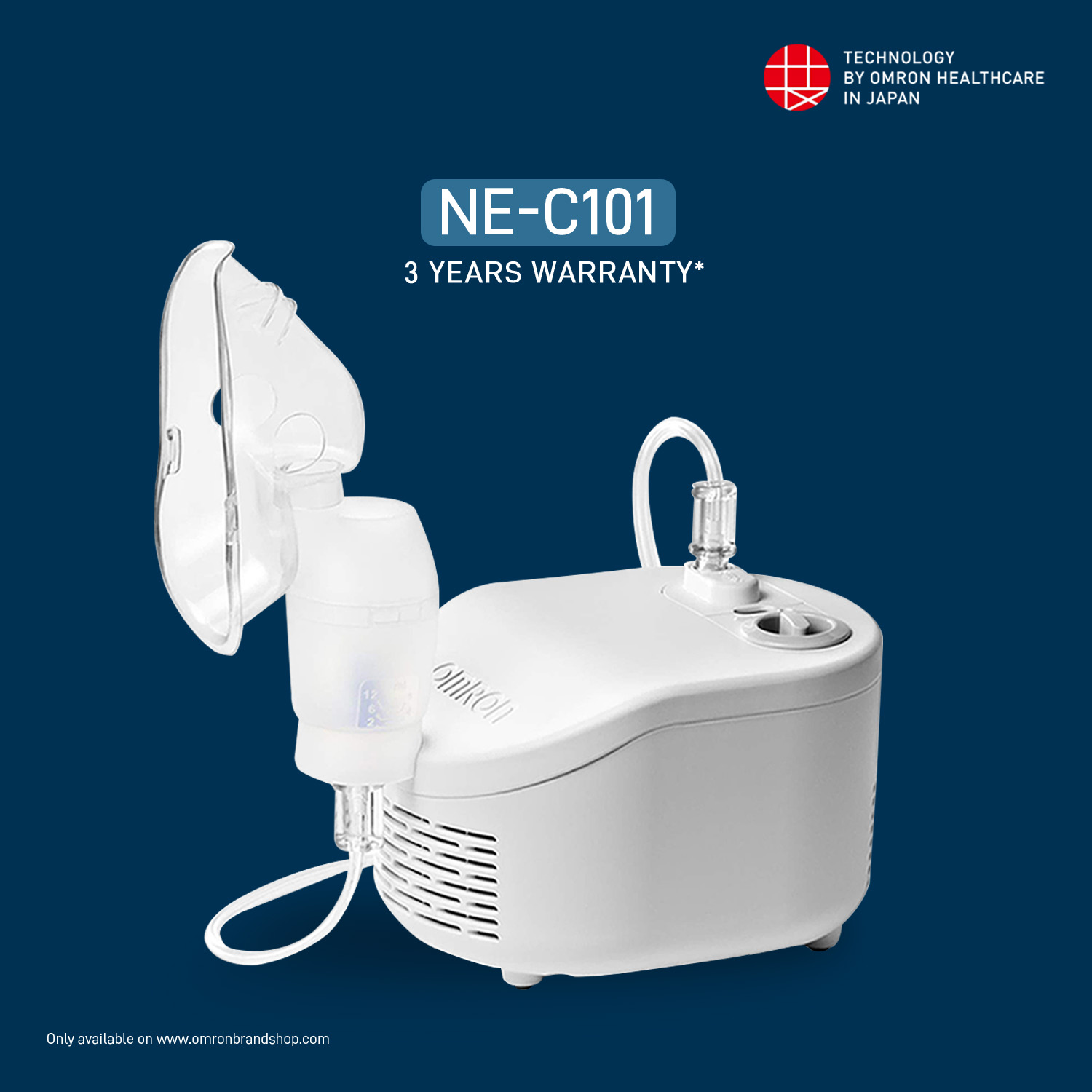 Nebulizador de Compresor Omron NE-C101-LA