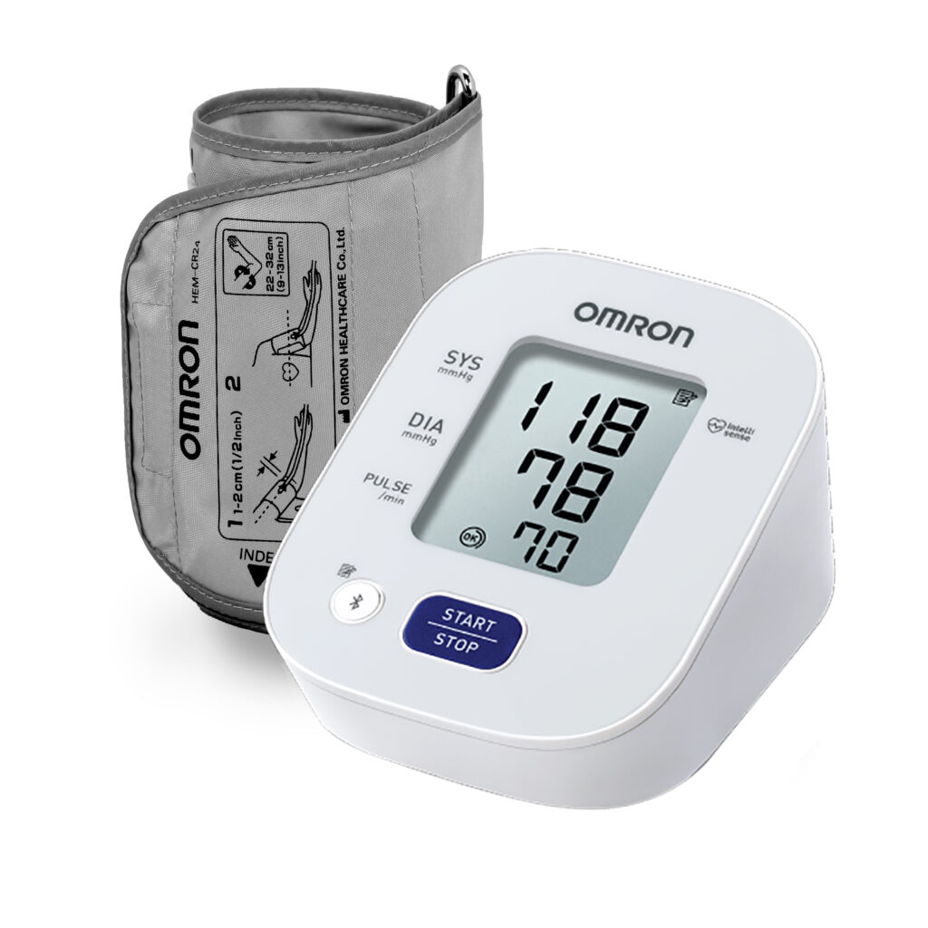 Omron HEM 7141T1 Bluetooth Blood Pressure Monitor With Body Movement ...