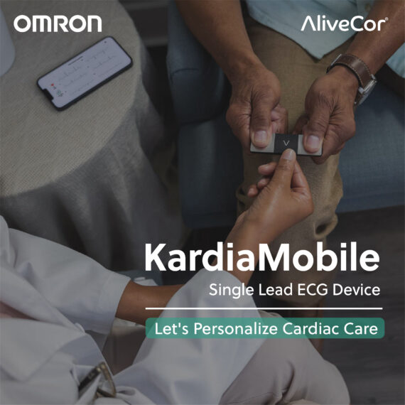 Alivecor - Kardia Mobile | Six-Lead Portable ECG Device | Omron Healthcare